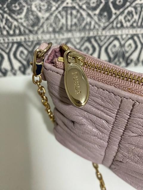 【良品】FURLA フルラ レザー ショルダーバッグ クラッチバッグ ピンク < ブランド  【良品】FURLA フルラ レザー ショルダーバッグ クラッチバッグ ピンク < ブランドの