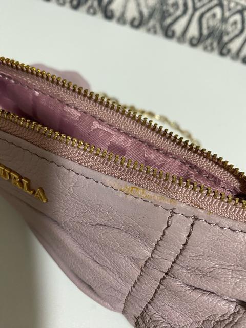 【良品】FURLA フルラ レザー ショルダーバッグ クラッチバッグ ピンク < ブランド  【良品】FURLA フルラ レザー ショルダーバッグ クラッチバッグ ピンク < ブランドの