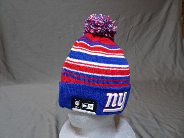 USA購入【NEW ERA】製 NFL ニューヨーク ジャイアンツ【New York Giants】ロゴ刺繍入りニットキャップ < ブランド  USA購入【NEW ERA】製 NFL ニューヨーク ジャイアンツ【New York Giants】ロゴ刺繍入りニットキャップ  < ブランドの