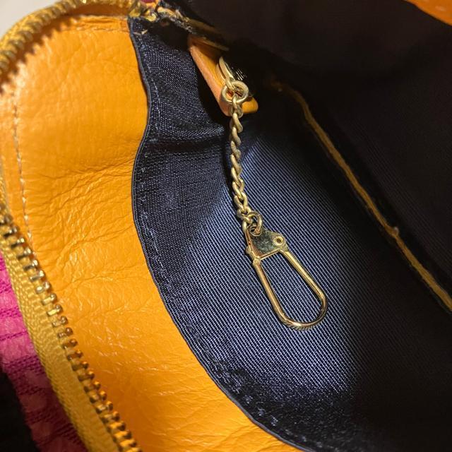 【U by ungaro / ユーバイウンガロ】 レザー / コインケース 黄 < 女性ファッション 【U by ungaro / ユーバイウンガロ】 レザー / コインケース 黄 < 女性ファッションの