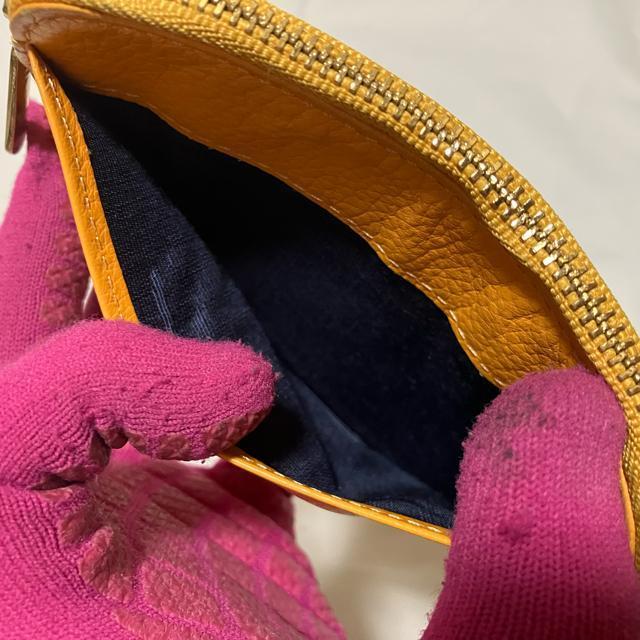 【U by ungaro / ユーバイウンガロ】 レザー / コインケース 黄 < 女性ファッション 【U by ungaro / ユーバイウンガロ】 レザー / コインケース 黄 < 女性ファッションの