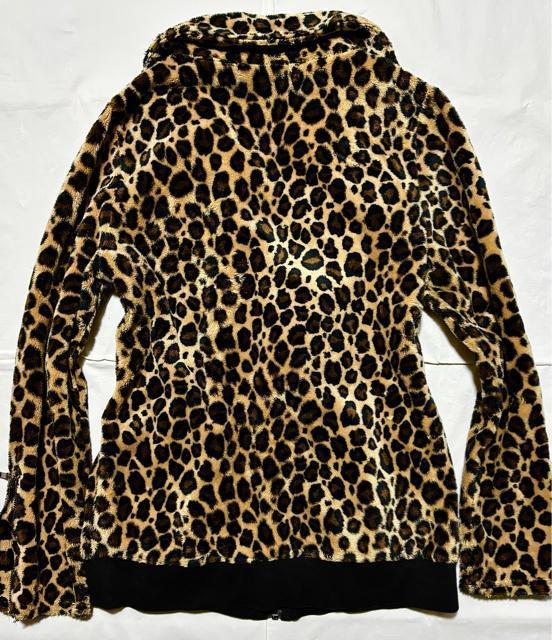 美品 ALGONQUINS アルゴンキン 起毛 ファー レオパード 柄 ライダース ジャケット ゴスロリ パンク ロック 地雷系 < ブランド 美品 ALGONQUINS アルゴンキン 起毛 ファー レオパード 柄 ライダース ジャケット ゴスロリ パンク ロック 地雷系 < ブランドの