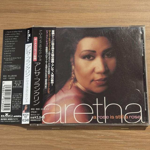 【ARETHA FRANKLIN】A Rose Is Still A Rose < CD/DVD/ビデオ 【ARETHA FRANKLIN】A Rose Is Still A Rose < CD/DVD/ビデオの
