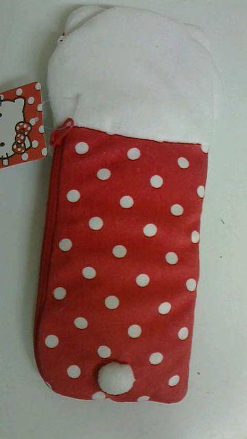 キティ ダブルポーチ レッド系 < アニメ/コミック/キャラクター  キティ ダブルポーチ レッド系 < アニメ/コミック/キャラクターの