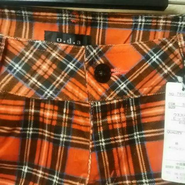 新品★チェックコーデュロイショーパン/W61 < 女性ファッション  新品★チェックコーデュロイショーパン/W61 < 女性ファッションの