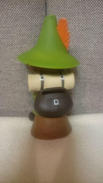 開封(未使用) ムーミン ソフビフィギュア型 貯金箱 スナフキン < アニメ/コミック/キャラクター 開封(未使用) ムーミン ソフビフィギュア型 貯金箱 スナフキン < アニメ/コミック/キャラクターの