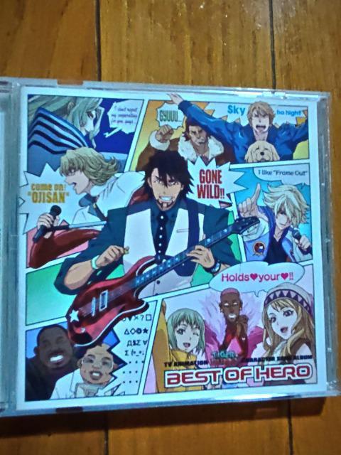 TIGER&BUNNY  BEST  OF  HERO   CD/DVD/rfI 