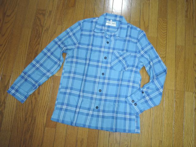 新品 ガイジンメイド GAIJIN MADE チェックシャツ M 青系 SHUTTLE NOTES 開襟 ハリランHRM < ブランド 新品 ガイジンメイド GAIJIN MADE チェックシャツ M 青系 SHUTTLE NOTES 開襟 ハリランHRM < ブランドの