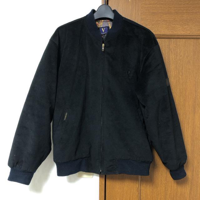即決 Calro Valentino ブルゾン ブラック < 男性ファッション  即決 Calro Valentino ブルゾン ブラック  < 男性ファッションの