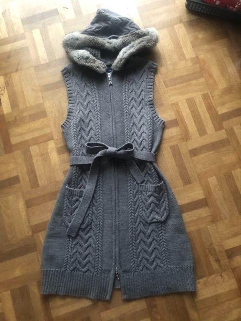 M'S GRACY ラビットファー付きニットベスト < ブランド  M'S GRACY ラビットファー付きニットベスト  < ブランドの