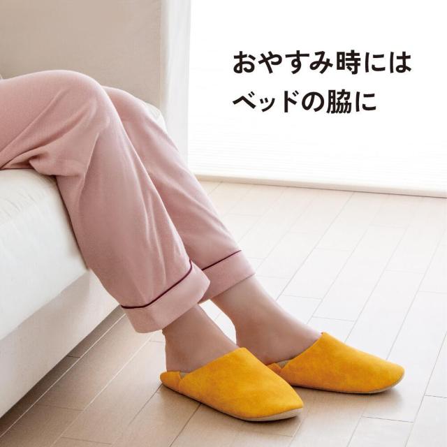 防災ルームシューズ ITSUMO(イツモ) マスタード M  防災グッズ 地震対策 防災スリッパ ルームシューズ 震災 避難) < インテリア/ライフ  防災ルームシューズ ITSUMO(イツモ) マスタード M  防災グッズ 地震対策 防災スリッパ ルームシューズ 震災 避難) < インテリア/ライフの