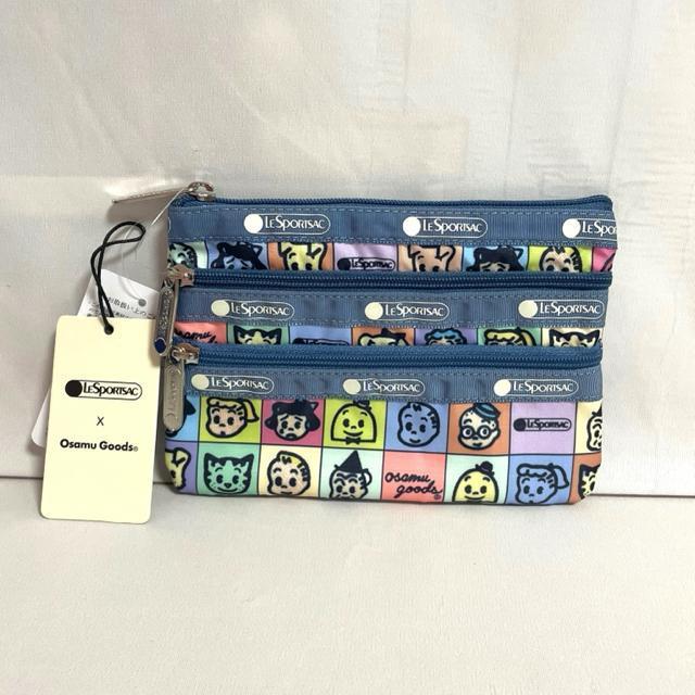 ★新品★LeSportsac レスポートサック オサムグッズ オサムチェッカードフラッグ 3つ収納 ポーチ 7158 送料無料 < 女性ファッション  ★新品★LeSportsac レスポートサック オサムグッズ オサムチェッカードフラッグ 3つ収納 ポーチ 7158 送料無料  < 女性ファッションの