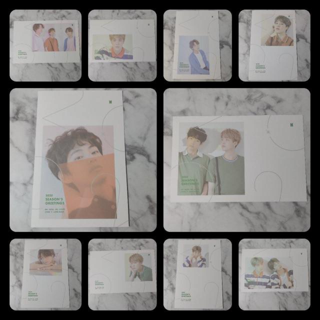 BTS★ミニポスターSET★中古品 2020 SG ジョングク 防弾少年団 < タレントグッズ  BTS★ミニポスターSET★中古品 2020 SG ジョングク 防弾少年団 < タレントグッズの