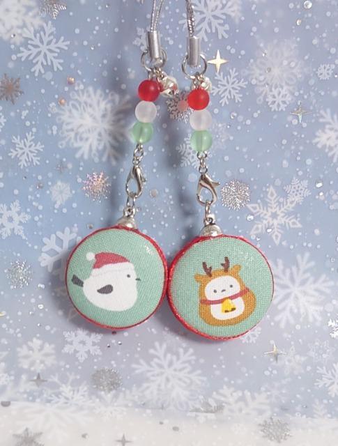 ハンドメイド♪クリスマスチャーム★クリスマスシマエナガ・マカロン風ストラップ★2個セットB < ペット/手芸/園芸 ハンドメイド♪クリスマスチャーム★クリスマスシマエナガ・マカロン風ストラップ★2個セットB < ペット/手芸/園芸の
