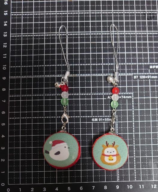 ハンドメイド♪クリスマスチャーム★クリスマスシマエナガ・マカロン風ストラップ★2個セットB < ペット/手芸/園芸 ハンドメイド♪クリスマスチャーム★クリスマスシマエナガ・マカロン風ストラップ★2個セットB < ペット/手芸/園芸の