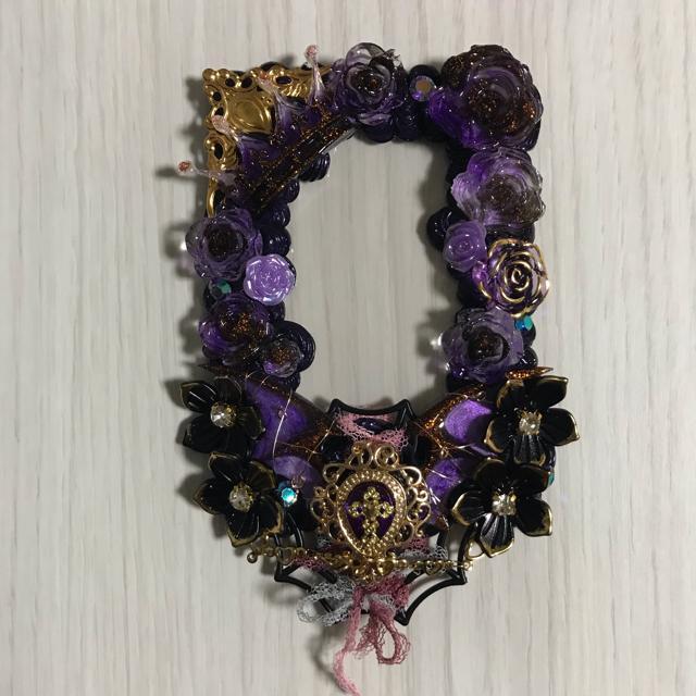 【送料込】033 ホイップデコ B8 硬質ケース トレカケース 紫 パープル 王冠 薔薇 悪魔の羽 蜘蛛の巣 推し活 < 女性ファッション 【送料込】033 ホイップデコ B8 硬質ケース トレカケース 紫 パープル 王冠 薔薇 悪魔の羽 蜘蛛の巣 推し活 < 女性ファッションの