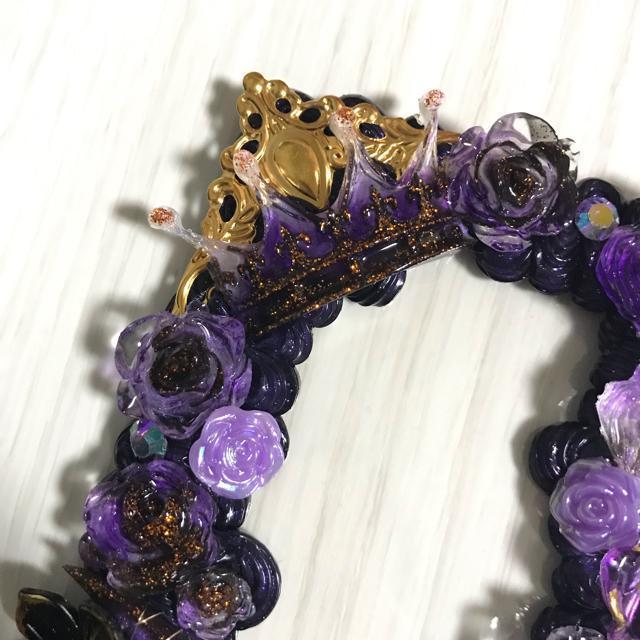 【送料込】033 ホイップデコ B8 硬質ケース トレカケース 紫 パープル 王冠 薔薇 悪魔の羽 蜘蛛の巣 推し活 < 女性ファッション 【送料込】033 ホイップデコ B8 硬質ケース トレカケース 紫 パープル 王冠 薔薇 悪魔の羽 蜘蛛の巣 推し活 < 女性ファッションの