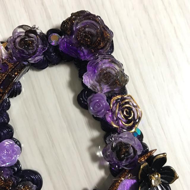 【送料込】033 ホイップデコ B8 硬質ケース トレカケース 紫 パープル 王冠 薔薇 悪魔の羽 蜘蛛の巣 推し活 < 女性ファッション 【送料込】033 ホイップデコ B8 硬質ケース トレカケース 紫 パープル 王冠 薔薇 悪魔の羽 蜘蛛の巣 推し活 < 女性ファッションの