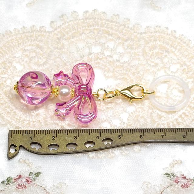 ハンドメイド☆目印チャーム☆紫ビーズ < 女性ファッション ハンドメイド☆目印チャーム☆紫ビーズ < 女性ファッションの