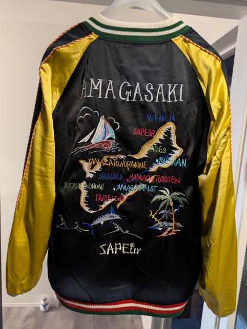 SAPEur/�T�v�[��/�V�i���g�p/AMAGASAKI/�A�}�W����/�X�J�W����/���o�[�V�u��/�X�[�x�j�A�W���P�b�g/�l�c��� �� �j���t�@�b�V������ 