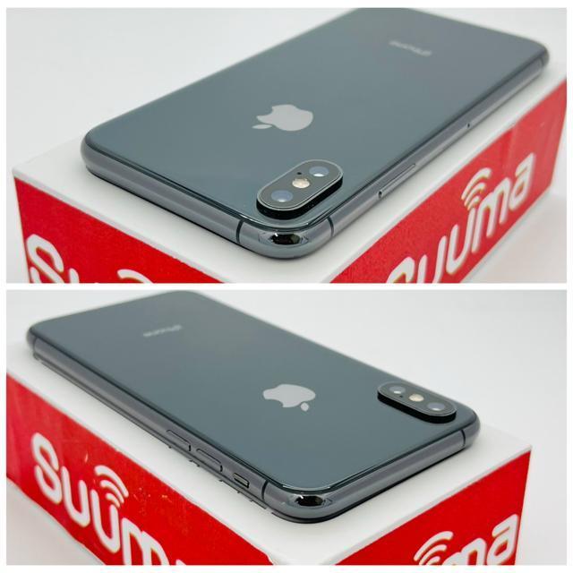 B 73% iPhone XS 64 GB SIM�t���[ �u���b�N �{�� �� �Ɠd/AV�� 