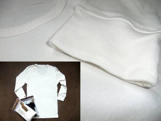 grn(ジーアールエヌ)無地 7分袖 Tシャツ S ナチュラル < 男性ファッション  grn(ジーアールエヌ)無地 7分袖 Tシャツ S ナチュラル < 男性ファッションの