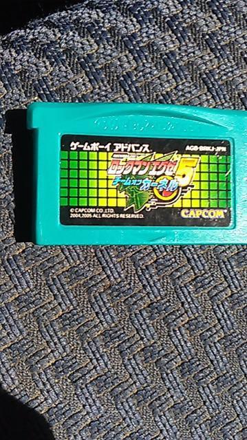 GBAソフトのみ/ロックマンエグゼ5 チームオブカーネル < ゲーム本体/ソフト  GBAソフトのみ/ロックマンエグゼ5 チームオブカーネル  < ゲーム本体/ソフトの