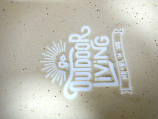 ◆OUTDOOR LIVING 平皿 中古品 < インテリア/ライフ  ◆OUTDOOR LIVING 平皿 中古品 < インテリア/ライフの