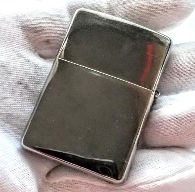 ZIPPO@Wb|C^[@Vo[ NX@SILVER cross@No.577  jt@bV 