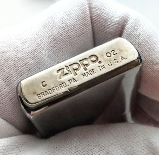 ZIPPO@Wb|C^[@Vo[ NX@SILVER cross@No.577  jt@bV 