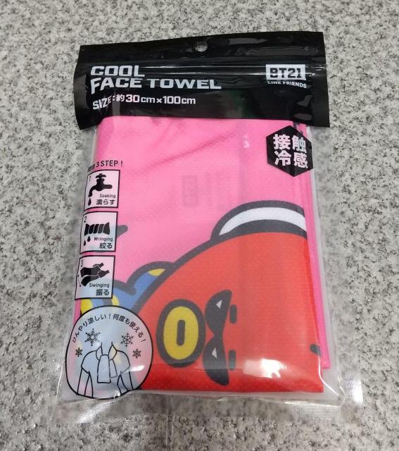 送料無料!BT21 ピンクビート 接触冷感タオル BTS 防弾少年団 バンタン LINE < タレントグッズ  送料無料!BT21 ピンクビート 接触冷感タオル BTS 防弾少年団 バンタン LINE < タレントグッズの
