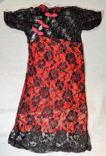 美品★チャイナドレス★レース★バラ柄★ローズ★ワンピース★ドレス★可愛い★セクシー★黒ドレス★チャイナ服★キャバ★ガルバ★送料無料 < 女性ファッション  美品★チャイナドレス★レース★バラ柄★ローズ★ワンピース★ドレス★可愛い★セクシー★黒ドレス★チャイナ服★キャバ★ガルバ★送料無料 < 女性ファッションの