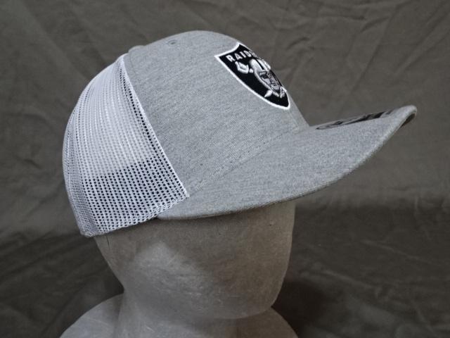 USA購入 激レア【47BRAND】NFLアメフト ラスベガス レイダース ロゴ刺繍入りメッシュキャップ < 男性ファッション  USA購入 激レア【47BRAND】NFLアメフト ラスベガス レイダース ロゴ刺繍入りメッシュキャップ < 男性ファッションの