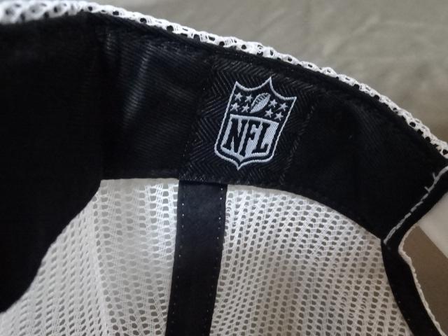 USA購入 激レア【47BRAND】NFLアメフト ラスベガス レイダース ロゴ刺繍入りメッシュキャップ < 男性ファッション  USA購入 激レア【47BRAND】NFLアメフト ラスベガス レイダース ロゴ刺繍入りメッシュキャップ < 男性ファッションの