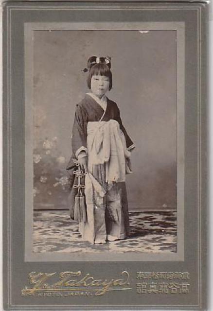 少女写真 京都寺町 高谷写真館 明治期3-1◎ < ホビー 少女写真 京都寺町 高谷写真館 明治期3-1◎ < ホビーの