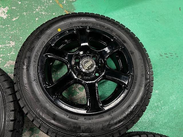 0182648)国産新品スタッドレスタイヤグッドイヤー4本社外ブラックアルミホイールセット軽自動車サイズ145/80R13送料無料 < 自動車/バイク 0182648)国産新品スタッドレスタイヤグッドイヤー4本社外ブラックアルミホイールセット軽自動車サイズ145/80R13送料無料 < 自動車/バイク