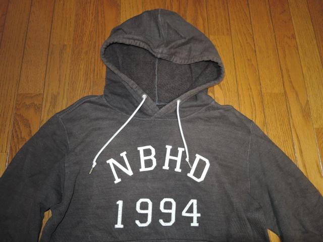 NEIGHBORHOOD ネイバーフッド スウェット パーカー M プルオーバー LOGO ロゴ NBHD 1994 JERSEY < ブランド  NEIGHBORHOOD ネイバーフッド スウェット パーカー M プルオーバー LOGO ロゴ NBHD 1994 JERSEY < ブランドの