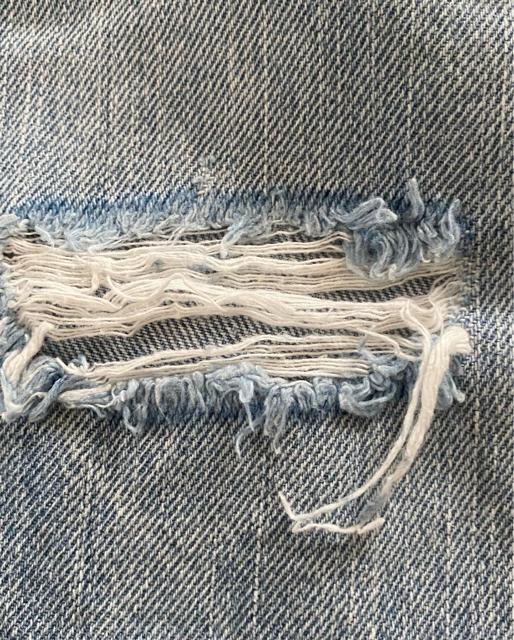 GYDA SIDE SLIT DENIM LONG SK  uh 