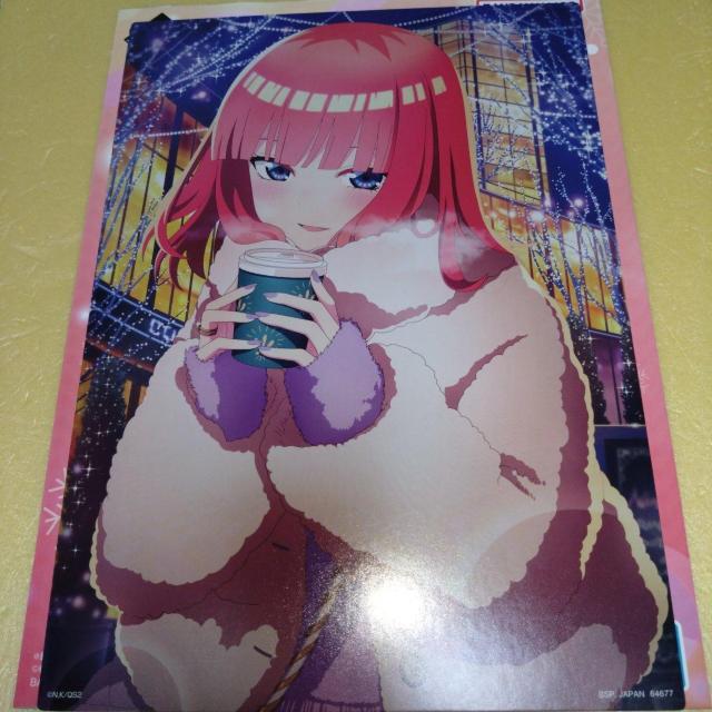 中野二乃 イラストボード五等分の花嫁 一番くじ ぬくもりを分かち合って < アニメ/コミック/キャラクター  中野二乃 イラストボード五等分の花嫁 一番くじ ぬくもりを分かち合って  < アニメ/コミック/キャラクターの