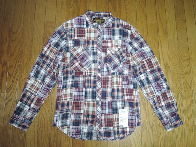 NEIGHBORHOOD ネイバーフッド パッチワーク チェックシャツ S 長袖シャツ CHIPS < ブランド  NEIGHBORHOOD ネイバーフッド パッチワーク チェックシャツ S 長袖シャツ CHIPS  < ブランドの