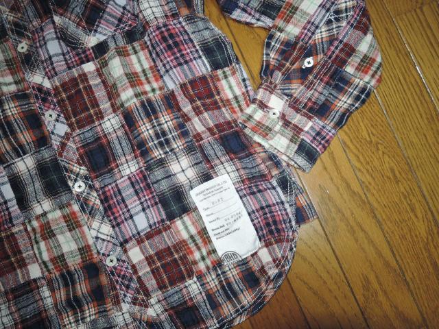 NEIGHBORHOOD ネイバーフッド パッチワーク チェックシャツ S 長袖シャツ CHIPS < ブランド  NEIGHBORHOOD ネイバーフッド パッチワーク チェックシャツ S 長袖シャツ CHIPS < ブランドの