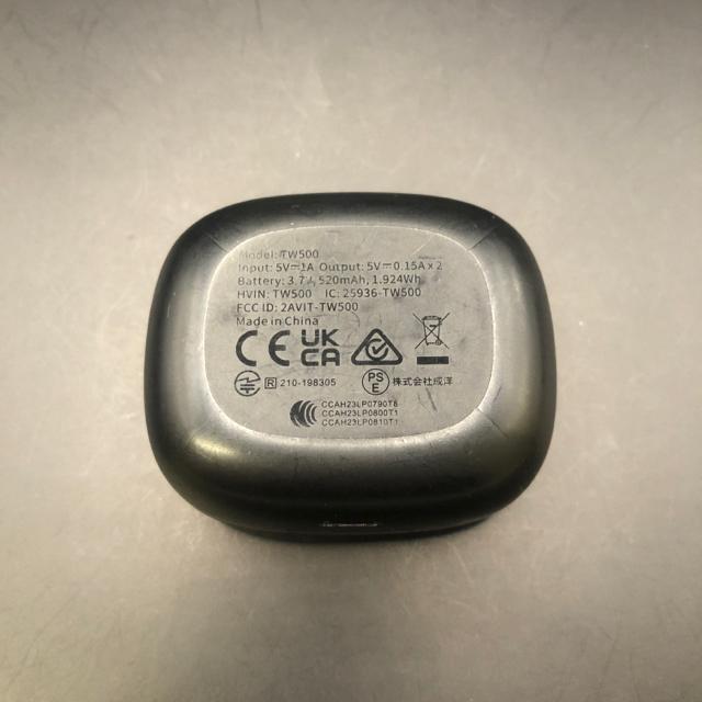 即決 earfun ワイヤレスイヤホン 充電ケースのみ TW500 < 家電/AV  即決 earfun ワイヤレスイヤホン 充電ケースのみ TW500 < 家電/AVの