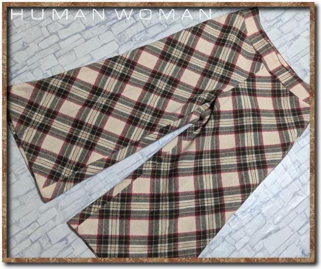 ヒューマンウーマン タータンチェックパンツ 白系 < ブランド  ヒューマンウーマン タータンチェックパンツ 白系  < ブランドの