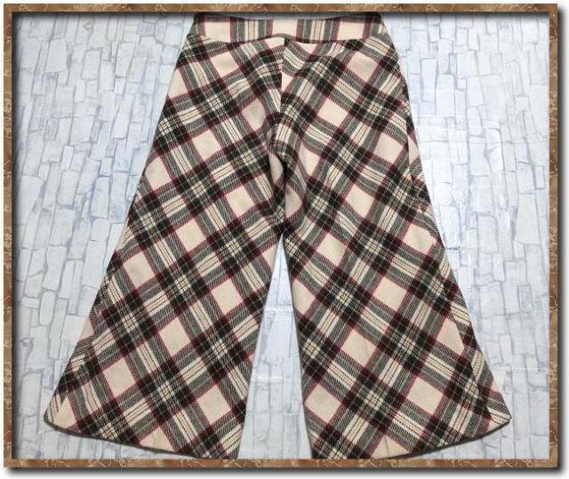 ヒューマンウーマン タータンチェックパンツ 白系 < ブランド  ヒューマンウーマン タータンチェックパンツ 白系 < ブランドの