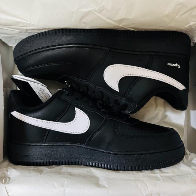 26.5cm Supreme × Nike Air Force 1 Low "Black/White" 25AW 25FW < ブランド 26.5cm Supreme × Nike Air Force 1 Low "Black/White" 25AW 25FW < ブランドの