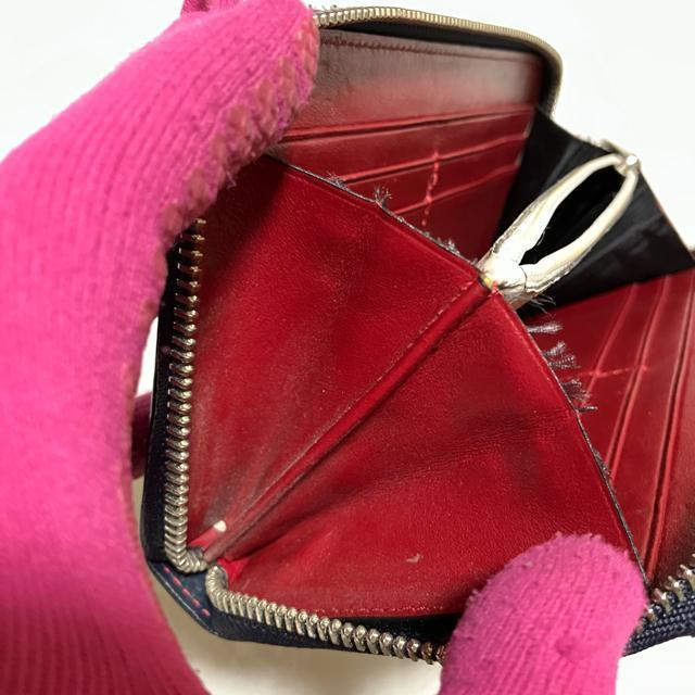 【ムッシュニコル × ダビデアルベルタリオ】 ラウンドジップ / レザー 長財布 < ブランド 【ムッシュニコル × ダビデアルベルタリオ】 ラウンドジップ / レザー 長財布 < ブランドの