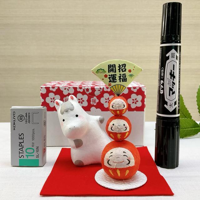 令和8年 午年飾り【のぞきうまと開運だるま】ちぎり和紙 2026年 迎春玄関飾り 新品 招福だるま リュウコドウ 日本製 < インテリア/ライフ 令和8年 午年飾り【のぞきうまと開運だるま】ちぎり和紙 2026年 迎春玄関飾り 新品 招福だるま リュウコドウ 日本製 < インテリア/ライフの