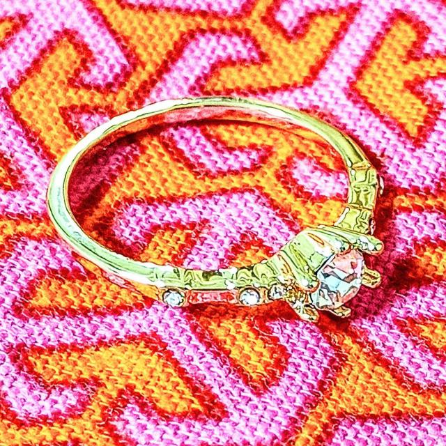 �V�i���g�p �C�O�A����� 18k�C�G���[�S�[���h�_�C�������h�����O size15 �� �����A�N�Z�T���[/���v�� 