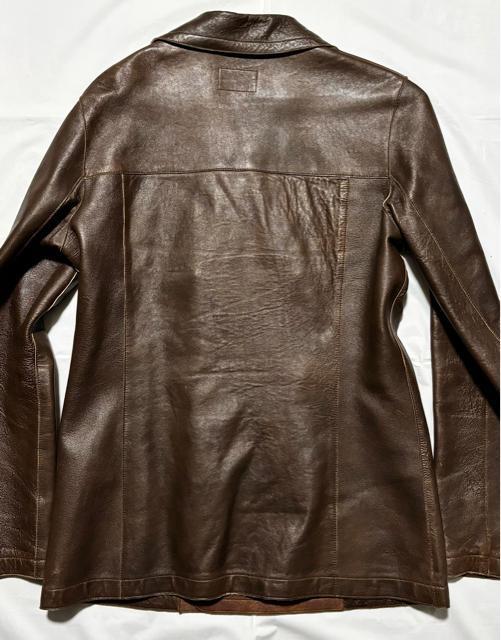 un dix cors アンディコール 高級 山羊革 レザー ジャケット ピーコート ラムレザー コート アウター リアルレザー < 女性ファッション un dix cors アンディコール 高級 山羊革 レザー ジャケット ピーコート ラムレザー コート アウター リアルレザー < 女性ファッションの