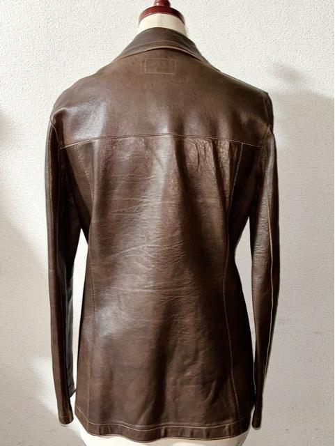 un dix cors アンディコール 高級 山羊革 レザー ジャケット ピーコート ラムレザー コート アウター リアルレザー < 女性ファッション un dix cors アンディコール 高級 山羊革 レザー ジャケット ピーコート ラムレザー コート アウター リアルレザー < 女性ファッションの